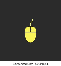 Computer mouse vector  icon.