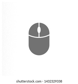 Computer mouse Vector icon . Lorem Ipsum Illustration design