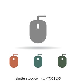 Computer mouse Vector icon . Lorem Ipsum Illustration design