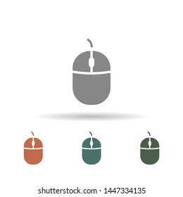 Computer mouse Vector icon . Lorem Ipsum Illustration design