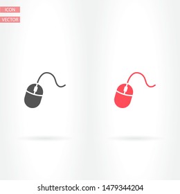 Computer mouse Vector icon . Lorem Ipsum Illustration design