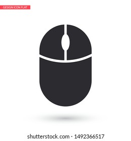 Computer mouse Vector icon . Lorem Ipsum Illustration design