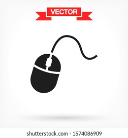 Computer mouse Vector icon . Lorem Ipsum Illustration design