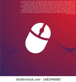 Computer mouse Vector icon . Lorem Ipsum Illustration design