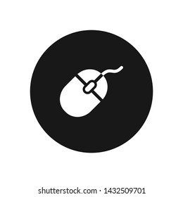 Computer mouse vector icon, simple sign for web site and mobile app.