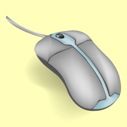Computer mouse vector illustration