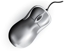 Computer mouse vector illustration