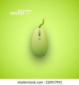 Computer Mouse, Vector Illustration eps10, Graphic Concept  For Your Design.