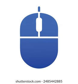 computer mouse vector and illustration icon