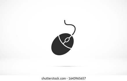 Computer mouse vector illustration. Web design icon