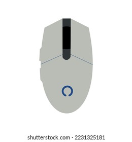 Computer mouse. Wireless. Gaming. Office. Vector, icon on white background.