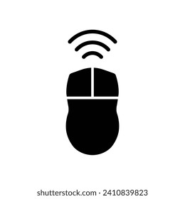 computer mouse wireless icon  vector