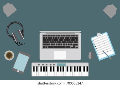 computer music vector