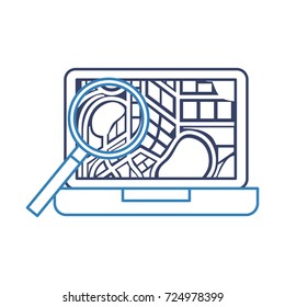 computer navigation and traveling map pointer and location finding web application