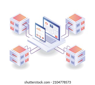 Computer network data analysis server