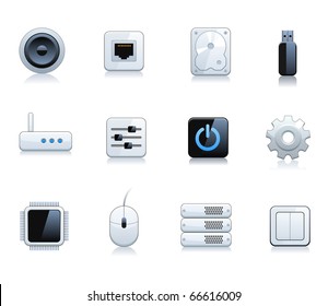 Computer Network Icon Set