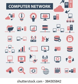 computer network icons

