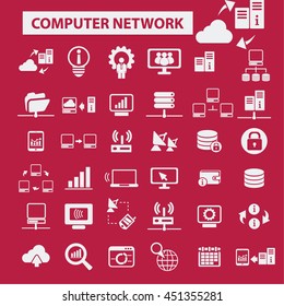 computer network icons