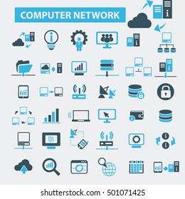 computer network icons