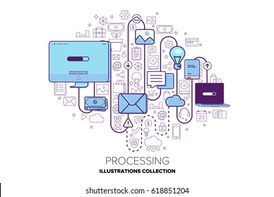 Computer network processing