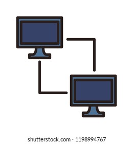 Computer network symbol