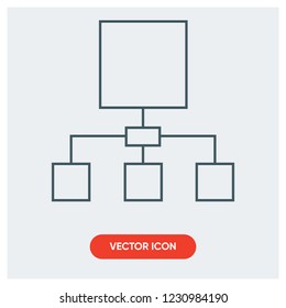 computer network vector icon