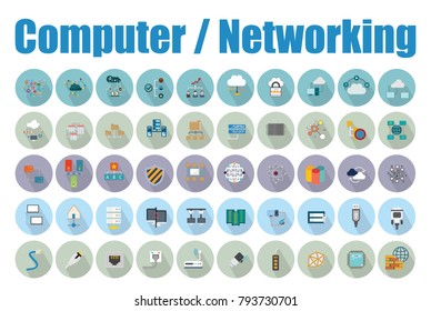 Computer Networking Icons
