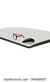 computer notebook vector