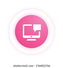 Notificación de equipo - Icono moderno (Pictograma)