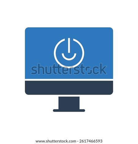 Computer Off Icon Sign Symbol