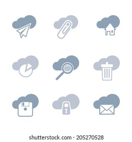 Computer and office icon set