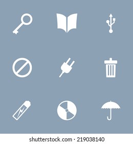 Computer and office icons set