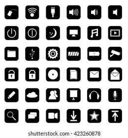 Computer/ Online - Digital Life icon computer                                              vector illustrator eps1