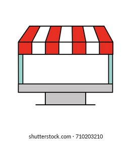 computer online shopping grocery technology