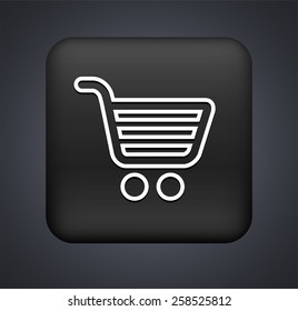 Computer Options Shopping Cart on Black Square Buttons