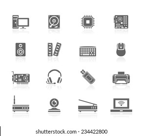 Computer Parts Icons