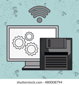 computer pc gear wifi