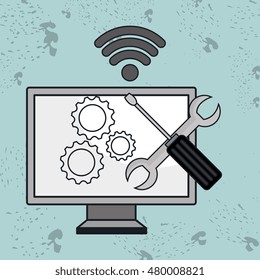 computer pc gear wifi