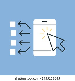 Ein Computer. Eine Person. IP. Arbeit. Das Symbol. Blauer Hintergrund. Programmierung. Code schreiben. Code. Programmierer. Arbeiten mit dem Code. Schreiben Sie ein Programm. Das Symbol ist flach.