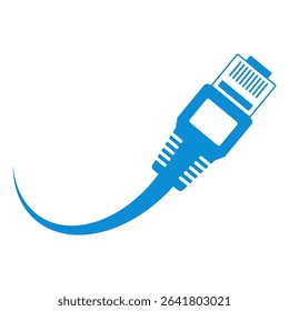 Computer port icon design template