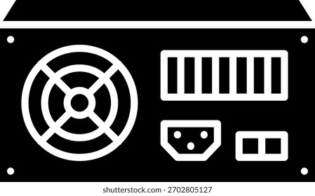 Computer Power Supply Unit Icon