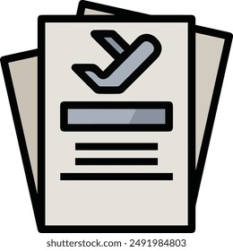 Computer Printer icon symbol vector image illustration EPS 10