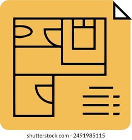 Computer Printer icon symbol vector image illustration EPS 10