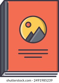 Computer Printer icon symbol vector image illustration EPS 10