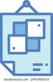 Computer Printer icon symbol vector image illustration EPS 10