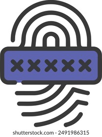 Computer Printer icon symbol vector image illustration EPS 10