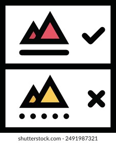 Computer Printer icon symbol vector image illustration EPS 10