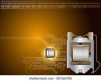 Computer Processors CPU concept