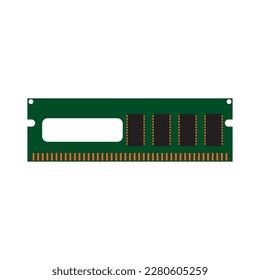 computer RAM icon. vector illustration symbol design