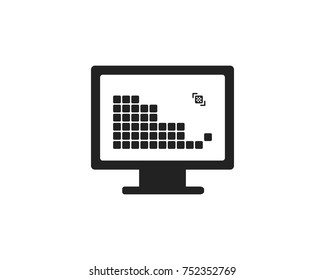 Computer Render Visualisation Icon